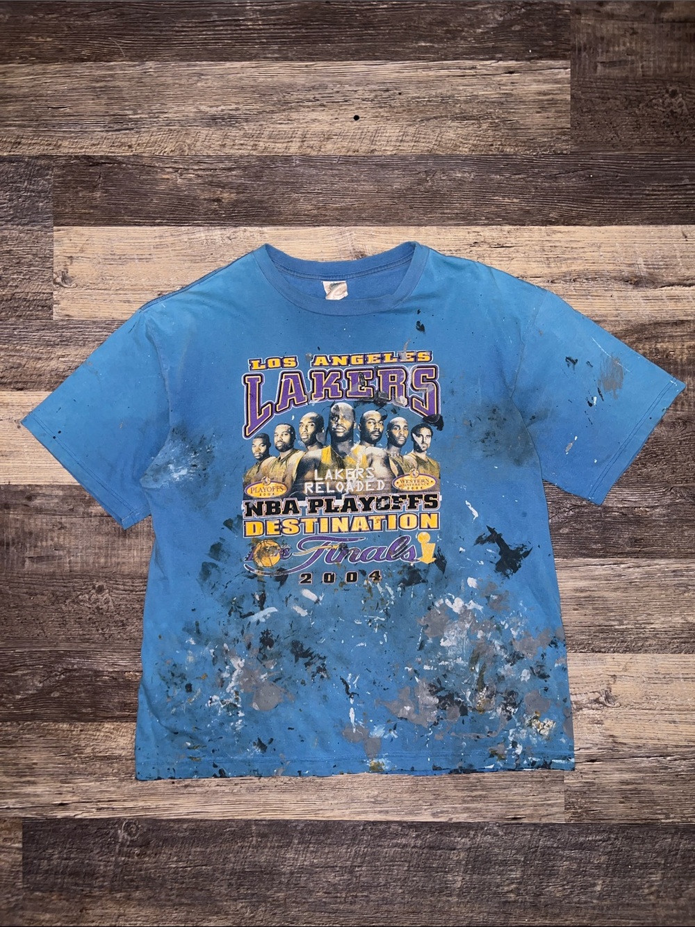 2004 Los Angeles Lakers NBA Playoffs T-shirt